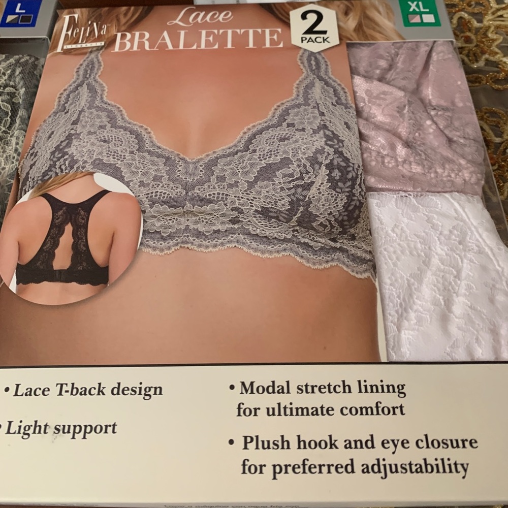 Women’s 2 pieces lace bralette